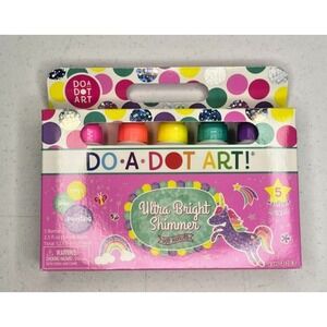 Do A Dot Art! Marker Ultra Bright Shimmer Washable Markers, 5pk
